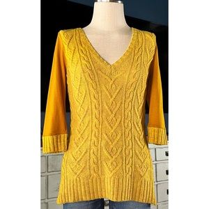 Anthropologie Crystal Tunic Sweater S